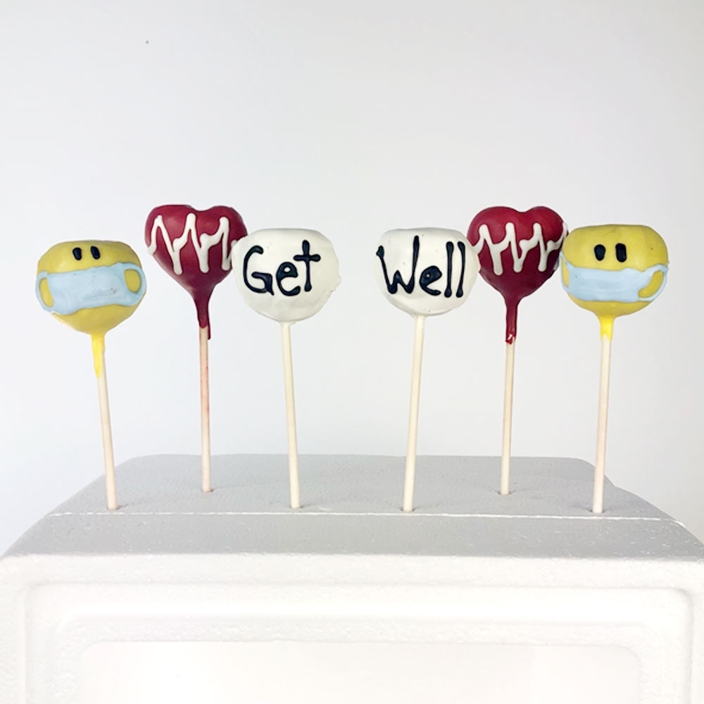 Get Well Cake Pop Gift Box 12655